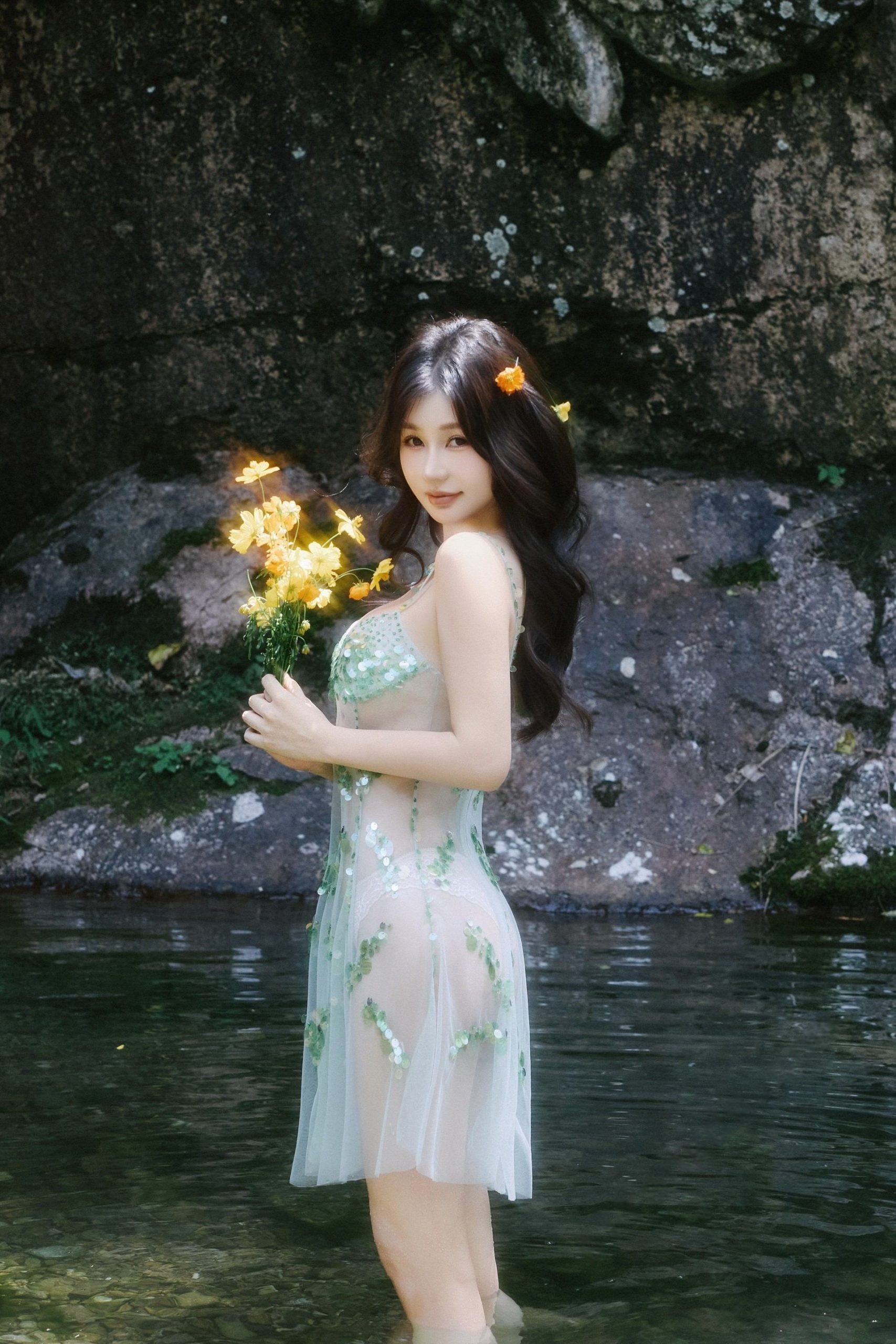 【原版无水印首发】秀人网 尹甜甜 新作 户外小溪边 / 73P+1.61G-首发花园论坛-会员专区-魅影阁写真