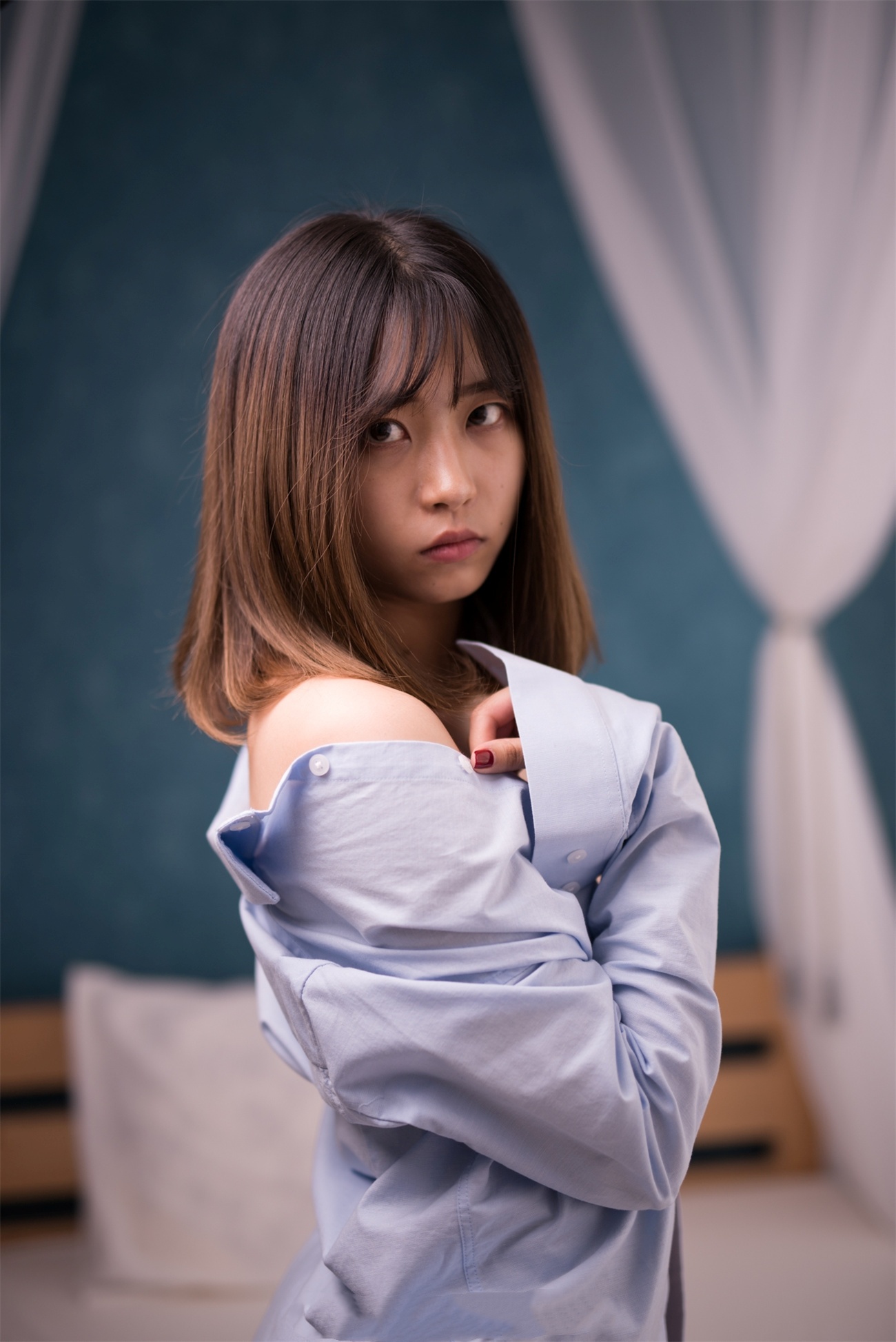 【重磅】极品清纯学妹大尺度素人摄影馆摄影 露点露穴私房水印-私房花园论坛-会员专区-魅影阁写真